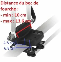 PERUZZO Fixation Sur Barre De Toit Sur Fourche - Rolle -VTC électriques Soldes fixation sur barre de toit sur fourche rolle full 6