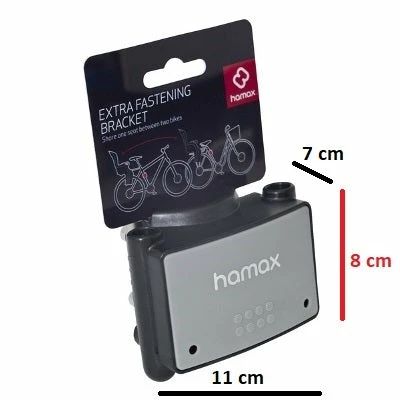 Fixation Sur Tube De Selle De Vélo Pour Porte Bébé HAMAX 7 Fixation Sur Tube De Selle De Vélo Pour Porte Bébé HAMAX – Image 5