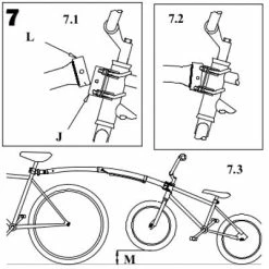 Trail-Gator Fixation Trail Gator Sur Vélo Enfant Kit Complet -VTC électriques Soldes fixation trail gator sur velo enfant kit complet full 3