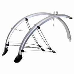 VTC électriques Soldes 37 Messingschlager Paire De Garde Boue Pour Vélo 26 Pouces Avec Câble électrique - 60 Mm