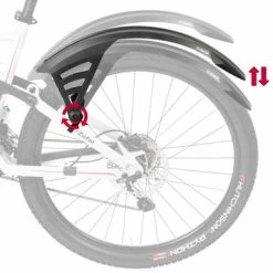 Garde Boue Arrière Vélos 27.5 à 29 Pouces Deflector RS75 Zefal -VTC électriques Soldes garde boue arriere velos 27 5 a 29 pouces deflector rs75 zefal full 4
