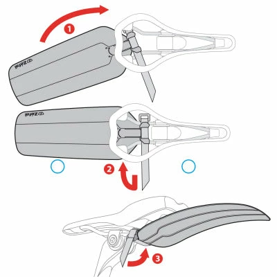 Garde Boue Sous Selle Pour VTT Shield S20 Zefal 8 Garde Boue Sous Selle Pour VTT Shield S20 Zefal – Image 6