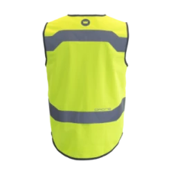 Gilet Wowow Drone Jaune -VTC électriques Soldes gilet drone wowow jaune 2