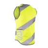 Gilet Wowow Roadie Jaune 2 Gilet Wowow Roadie Jaune -VTC électriques Soldes gilet roadie wowow jaune