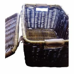 Grand Panier De Vélo En Rotin Denton L Basil -VTC électriques Soldes grand panier de velo en rotin denton l basil full 5