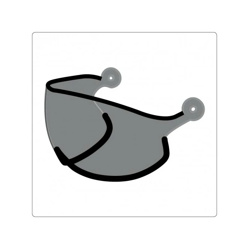 Visière Kask Fumée Gris 3 Visière Kask Fumée Gris