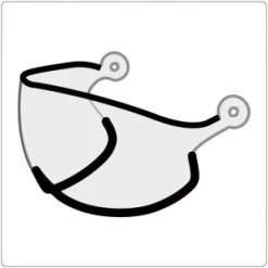 Visière Kask Transparente