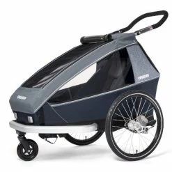 Kid Vaaya 1 Croozer Remorque Vélo Pour Un Enfant -VTC électriques Soldes kid vaaya 1 croozer remorque velo pour un enfant bleue full