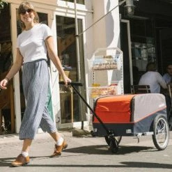 Kit Charrette Manuelle Pour Remorque Vélo Cargo Croozer -VTC électriques Soldes kit charrette manuelle pour remorque velo cargo croozer full 3