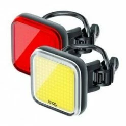Knog Blinder Twinpack Square Black -VTC électriques Soldes knog blinder twinpack square black 4