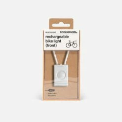 Lampe Vélo LED Avant Block Bookman 50 Lumens -VTC électriques Soldes lampe velo led avant block bookman 50 lumens blanche full