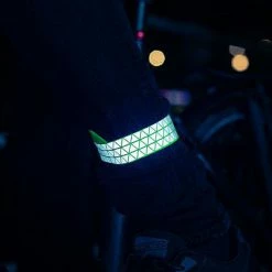 Paire De Bracelets Jaunes Réfléchissants Cyclisme Ryu Wowow