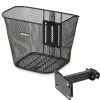 Panier Avant Fixe Pour Vélo 22 L Bremen Basil -VTC électriques Soldes panier avant fixe pour velo 22 l bremen basil full