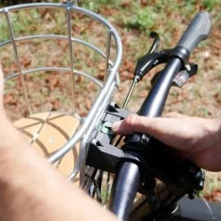 HAPO-G Panier De Vélo Avant 21.5 Litres Avec Fixation MTS -VTC électriques Soldes panier de velo avant 21 5 litres avec fixation mts full 4