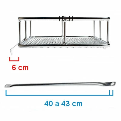 Panier Fixe Avant Pour Vélo Chrome Take Away BLB 8 Panier Fixe Avant Pour Vélo Chrome Take Away BLB – Image 6