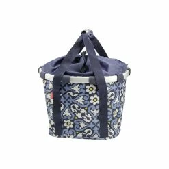 Panier Sur Guidon BikeBasket Fleurs Reisenthel & Klickfix -VTC électriques Soldes panier guidon bikebasket klickfix reisenthel fleurs