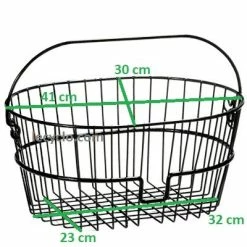 Panier Simple Métal Noir - KlickFix 6 Panier Simple Métal Noir - KlickFix -VTC électriques Soldes panier simple metal noir klickfix full 2