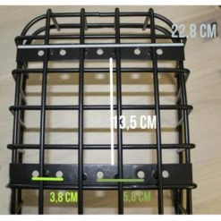 Panier Vélo Arrière Aluminium Fixe Cento Noir Mat Basil -VTC électriques Soldes panier velo arriere aluminium fixe cento noir mat basil full 6