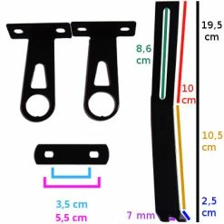 Panier Vélo Avant En Acier 20 L Sur Potence Hapo-G -VTC électriques Soldes panier velo avant en acier 20 l sur potence hapo g full 5