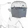 Panier Vélo Chien Amovible Avec Cage Sur Porte-bagages Trixie -VTC électriques Soldes panier velo chien amovible avec cage sur porte bagages trixie full