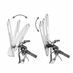 Pare Brise De Vélo Polisport Fixation Potence -VTC électriques Soldes pare brise de velo polisport fixation potence full 3