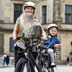Pare-brise Teinté Pour Siège Vélo Enfant Urban Iki Marron -VTC électriques Soldes pare brise teinte pour siege velo enfant urban iki marron full 3
