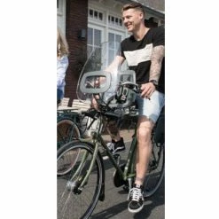 Pare Brise Vélo Pour Siège Bobike One+ Mini -VTC électriques Soldes pare brise velo pour siege bobike one mini gris full 4