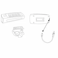 Jing Yi Phare Avant Vélo à énergie Solaire -VTC électriques Soldes phare avant velo a energie solaire full 3