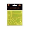 RFX Care Planche De 5 Stickers Réfléchissants Pour Vélo Et Accessoires -VTC électriques Soldes planche de 5 stickers reflechissants pour velo et accessoires full