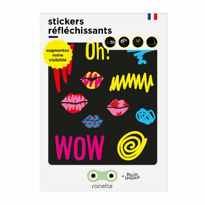 Planche De Stickers Réfléchissants Grand Format Rainette 10 Planche De Stickers Réfléchissants Grand Format Rainette – Image 8