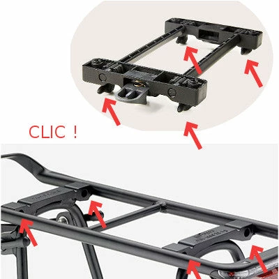 Plaque D'adaptation Snapit Sur Porte Bagage Racktime 8 Plaque D'adaptation Snapit Sur Porte Bagage Racktime – Image 6