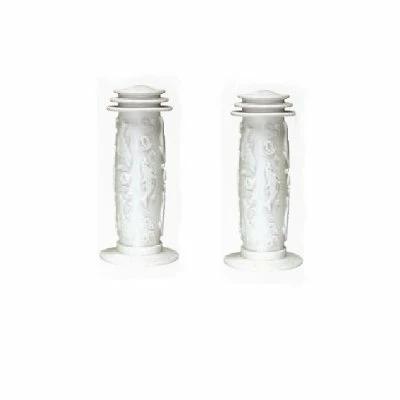 Oxford Poignée Blanche Pour Vélo Enfant - La Paire 3 Oxford Poignée Blanche Pour Vélo Enfant - La Paire