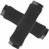 M-Wave Poignées En Mousse De Guidon De Vélo Vissées -VTC électriques Soldes poignees en mousse de guidon de velo vissees full