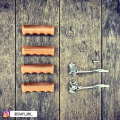 Brandless Poignées De Vélo Vintage Caramel Avec Creux 110 Mm 13 Brandless Poignées De Vélo Vintage Caramel Avec Creux 110 Mm -VTC électriques Soldes poignees vintage velo gravillon