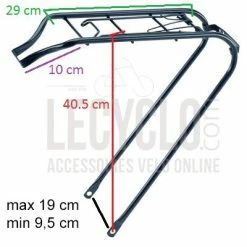 Point Porte Bagage Arrière Pour Vélo 28 Pouces -VTC électriques Soldes porte bagage arriere pour velo 28 pouces full 4