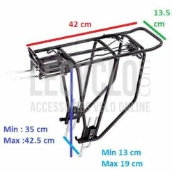 Point Porte Bagage De Vélo Avec Support Sacoche -VTC électriques Soldes porte bagage de velo avec support sacoche full 3