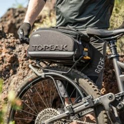 Porte-bagages Arrière Pour VTT Suspendus Topeak TetraRack M2 -VTC électriques Soldes porte bagages arriere pour vtt suspendus topeak tetrarack m2 full 6