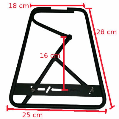 Point Porte-bagages Avant Sur Fourche De Vélo 6 Point Porte-bagages Avant Sur Fourche De Vélo – Image 4