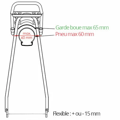 Porte Bagages Vélo Arrière Racktime Addit 26 à 28 Pouces 6 Porte Bagages Vélo Arrière Racktime Addit 26 à 28 Pouces – Image 4