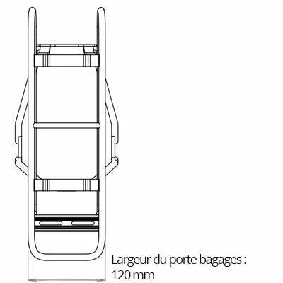 Porte Bagages Vélo Arrière Racktime Addit 26 à 28 Pouces 7 Porte Bagages Vélo Arrière Racktime Addit 26 à 28 Pouces – Image 5