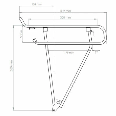 Porte Bagages Vélo Arrière Racktime Addit 26 à 28 Pouces 8 Porte Bagages Vélo Arrière Racktime Addit 26 à 28 Pouces – Image 6