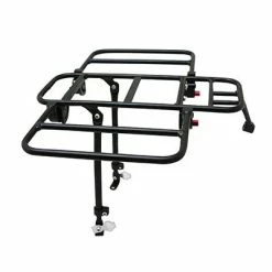 Newton Porte-bagages Vélo Avant à Plateforme Avec Côtés Rabattables -VTC électriques Soldes porte bagages velo avant a plateforme avec cotes rabattables full 3