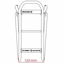 Porte Bagages Vélo Avant Racktime Topit Evo 26 à 28 Pouces -VTC électriques Soldes porte bagages velo avant racktime topit evo 26 a 28 pouces full 3