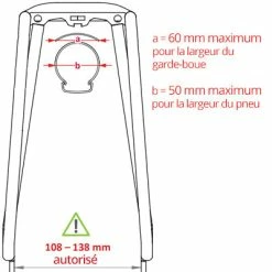 Porte Bagages Vélo Avant Racktime Topit Evo 26 à 28 Pouces -VTC électriques Soldes porte bagages velo avant racktime topit evo 26 a 28 pouces full 4