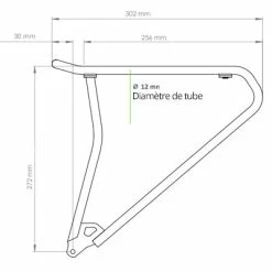 Porte Bagages Vélo Avant Racktime Topit Evo 26 à 28 Pouces -VTC électriques Soldes porte bagages velo avant racktime topit evo 26 a 28 pouces full 5
