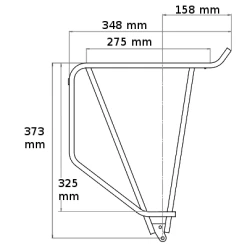 Porte Bagages Vélo Cargo Charges Lourdes Tubus -VTC électriques Soldes porte bagages velo cargo charges lourdes tubus full 5