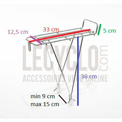 Porte-bagages Vintage Pour Vélo 215 Wald 5 Porte-bagages Vintage Pour Vélo 215 Wald – Image 3