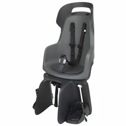 Siège Vélo Enfant Arrière Fixation MIK HD Go Bobike -VTC électriques Soldes porte bebe velo arriere go mik hd bobike noir gris