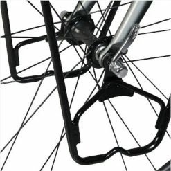 Porte-sacoches Avant Sur Fourche Rigide Et Frein V-brake Minoura -VTC électriques Soldes porte sacoches avant sur fourche rigide et frein v brake minoura full 4