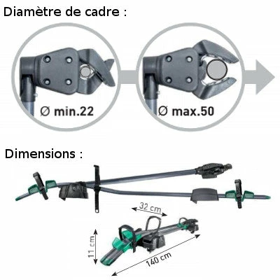Porte-vélo Sur Toit Avec Tête Rotative Pure Instinct Peruzzo 5 Porte-vélo Sur Toit Avec Tête Rotative Pure Instinct Peruzzo – Image 3